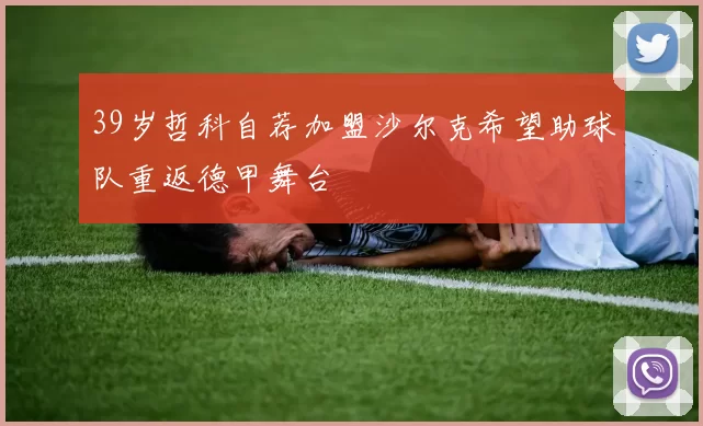 39岁哲科自荐加盟沙尔克希望助球队重返德甲舞台